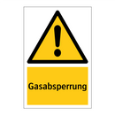 Gasabsperrung