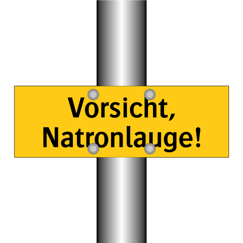 Vorsicht, Natronlauge!