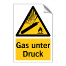 Gas unter Druck