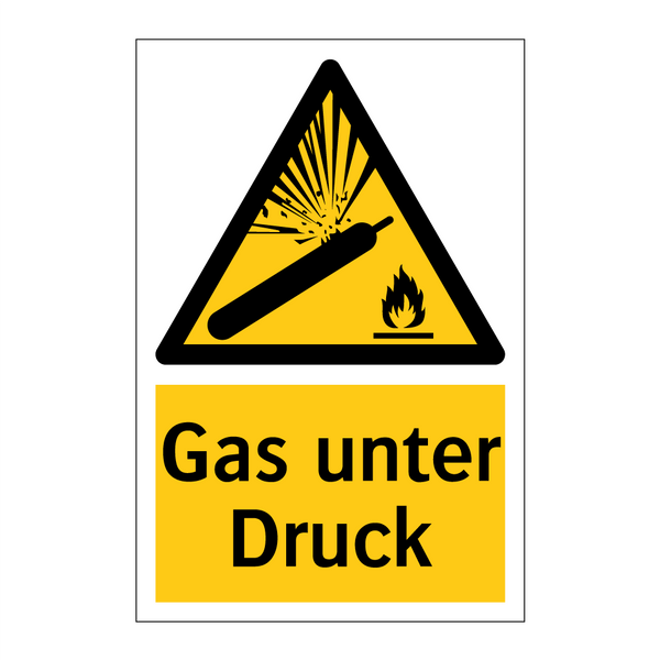 Gas unter Druck