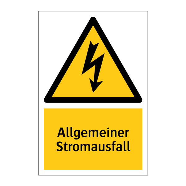 Allgemeiner Stromausfall