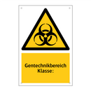 Gentechnikbereich Klasse:
