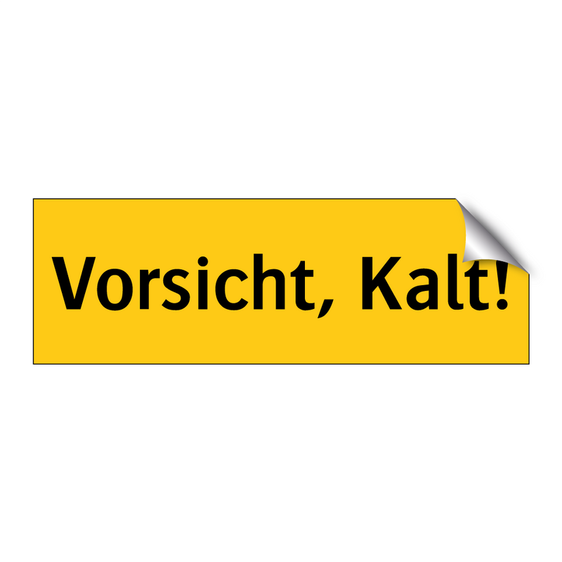 Vorsicht, Kalt!