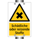 Schädliche oder reizende Stoffe
