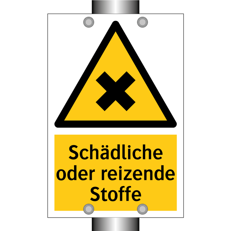 Schädliche oder reizende Stoffe
