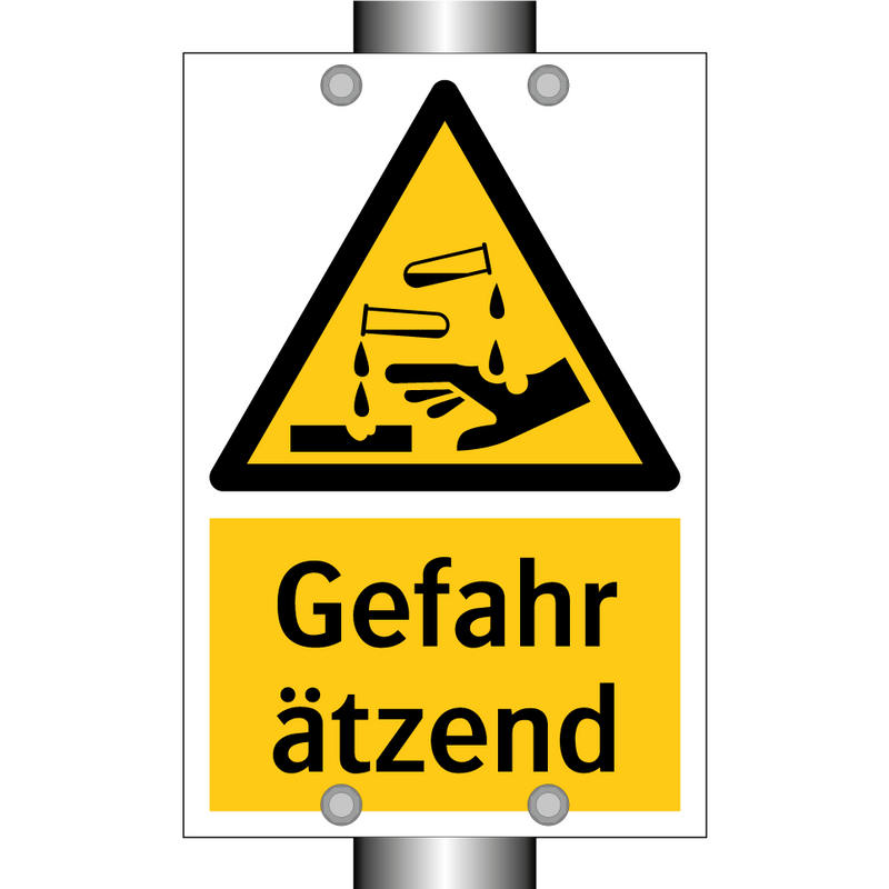 Gefahr ätzend