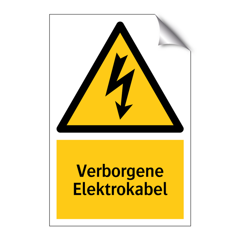 Verborgene Elektrokabel