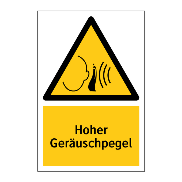 Hoher Geräuschpegel
