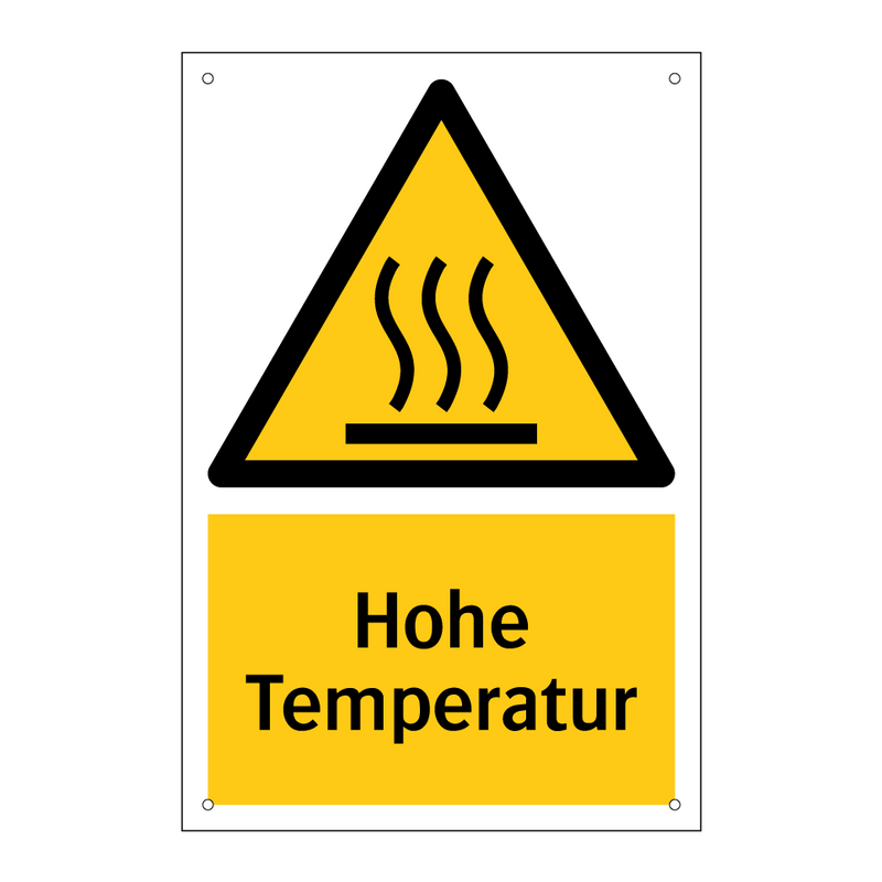 Hohe Temperatur
