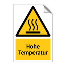 Hohe Temperatur
