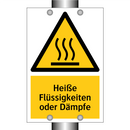 Heiße Flüssigkeiten oder Dämpfe