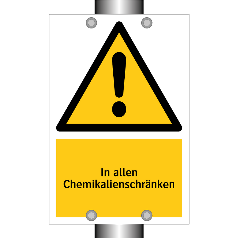 In allen Chemikalienschränken