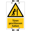 Türen geschlossen halten