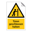 Türen geschlossen halten