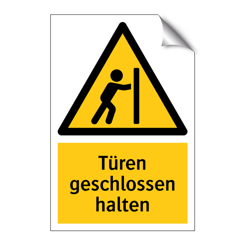 Türen geschlossen halten