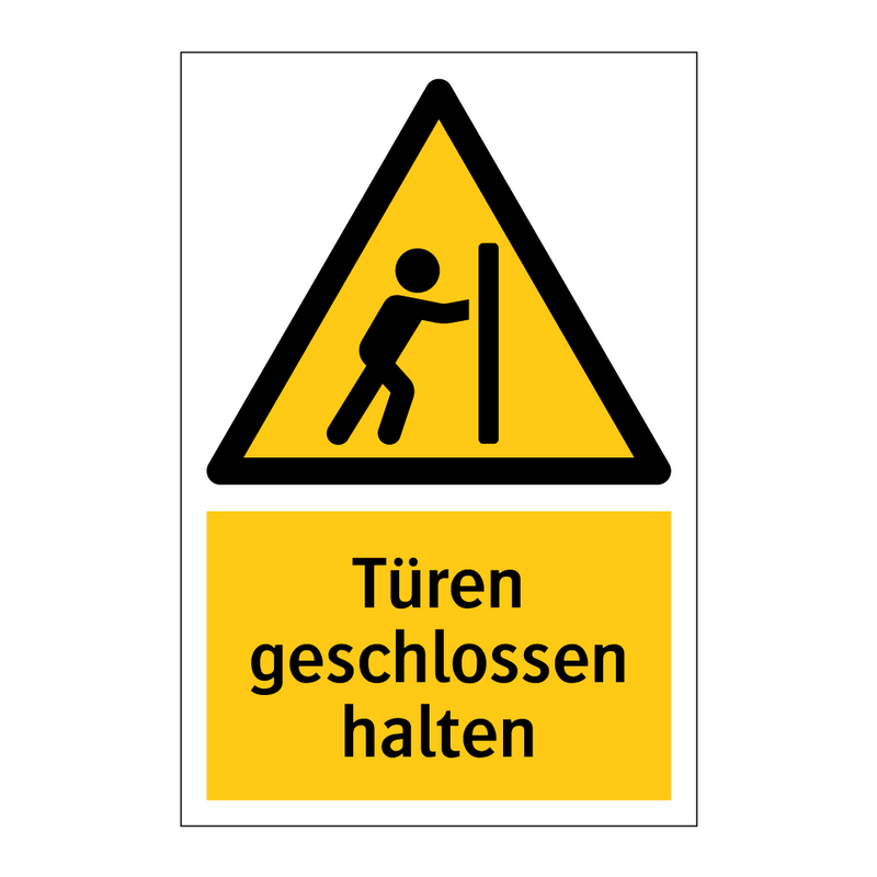Türen geschlossen halten