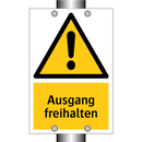 Ausgang freihalten