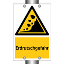 Erdrutschgefahr