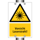 Vorsicht Laserstrahl!
