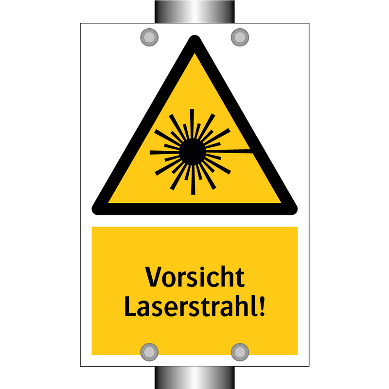 Vorsicht Laserstrahl!