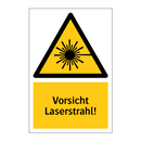 Vorsicht Laserstrahl!