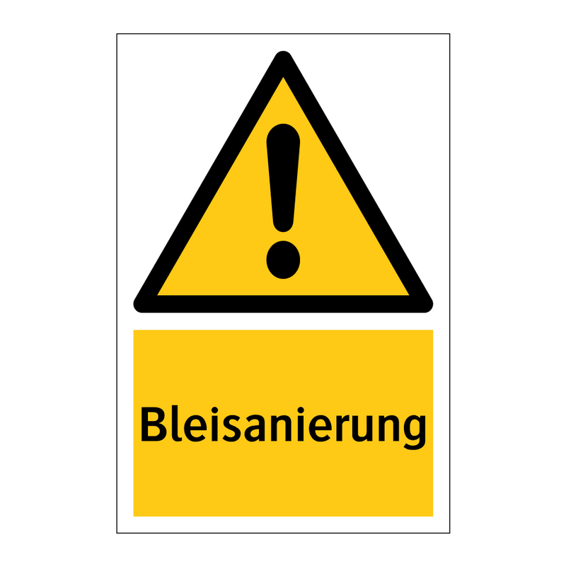 Bleisanierung