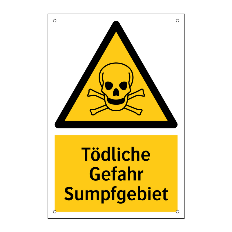 Tödliche Gefahr Sumpfgebiet