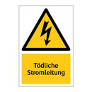 Tödliche Stromleitung