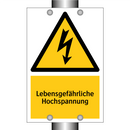 Lebensgefährliche Hochspannung