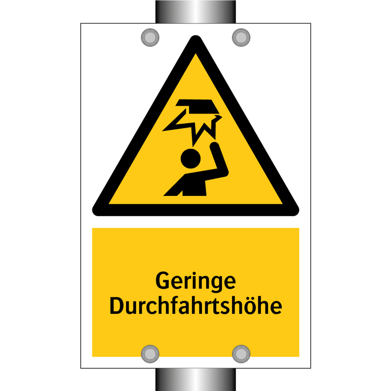 Geringe Durchfahrtshöhe
