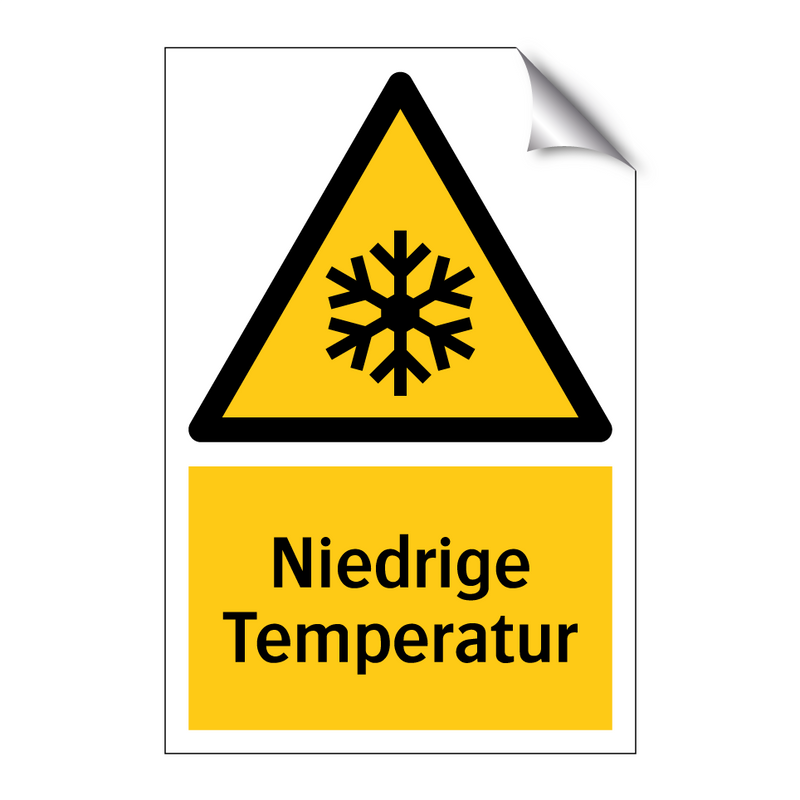 Niedrige Temperatur