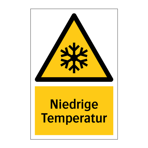 Niedrige Temperatur