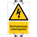 Hochspannung Lebensgefahr