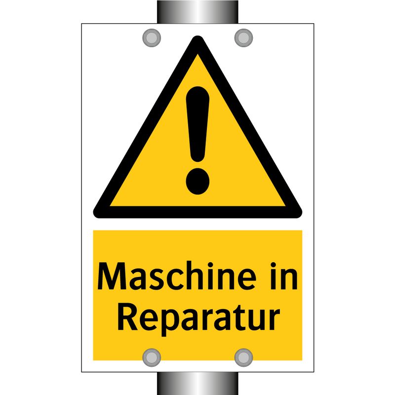 Maschine in Reparatur