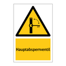 Hauptabsperrventil
