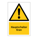 Hauptschalter Kran