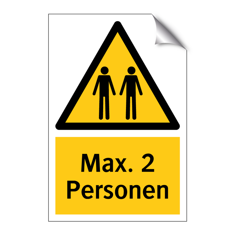 Max. 2 Personen