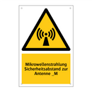 Mikrowellenstrahlung Sicherheitsabstand zur Antenne _M