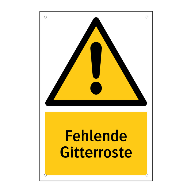 Fehlende Gitterroste