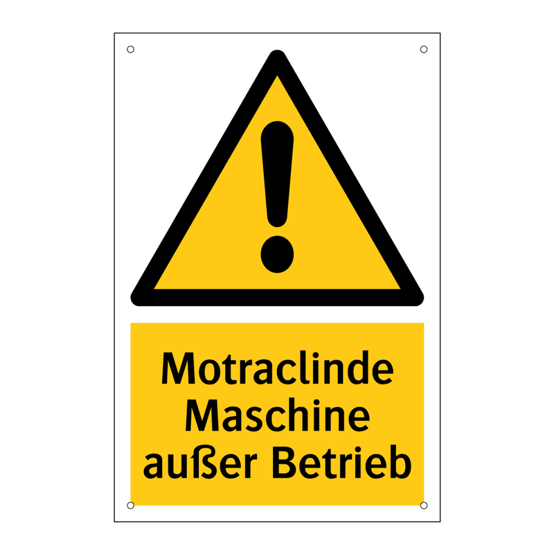Motraclinde Maschine außer Betrieb