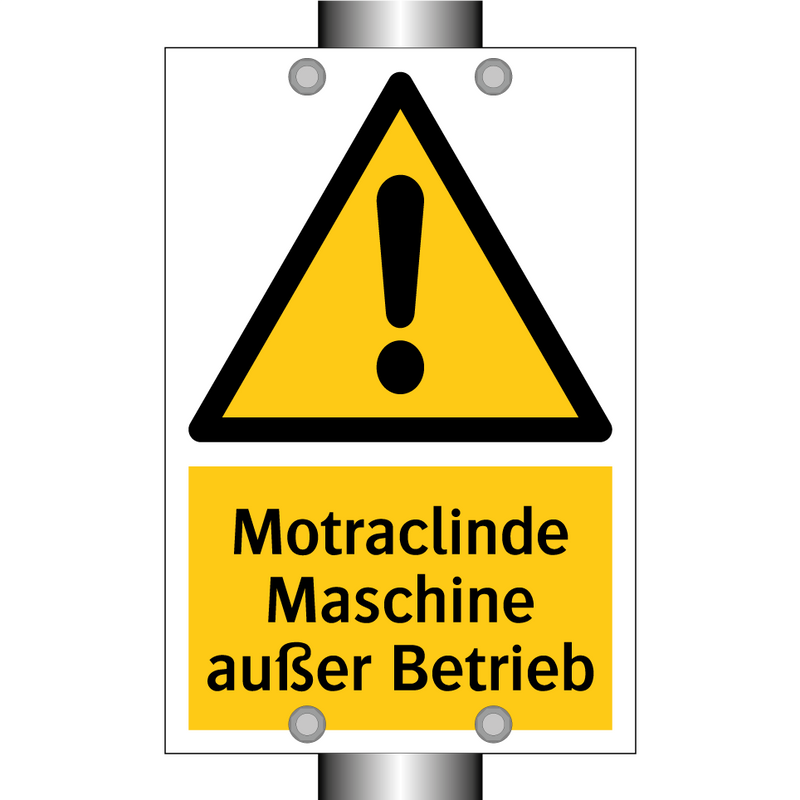 Motraclinde Maschine außer Betrieb