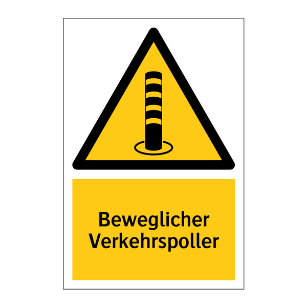 Beweglicher Verkehrspoller