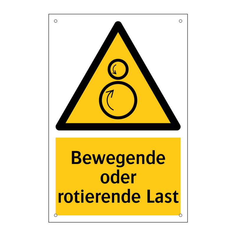Bewegende oder rotierende Last