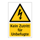 Kein Zutritt für Unbefugte