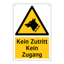 Kein Zutritt Kein Zugang