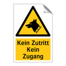 Kein Zutritt Kein Zugang