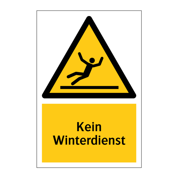 Kein Winterdienst