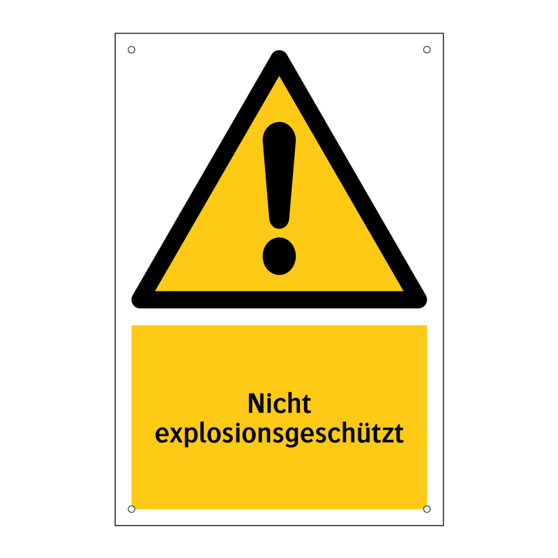 Nicht explosionsgeschützt