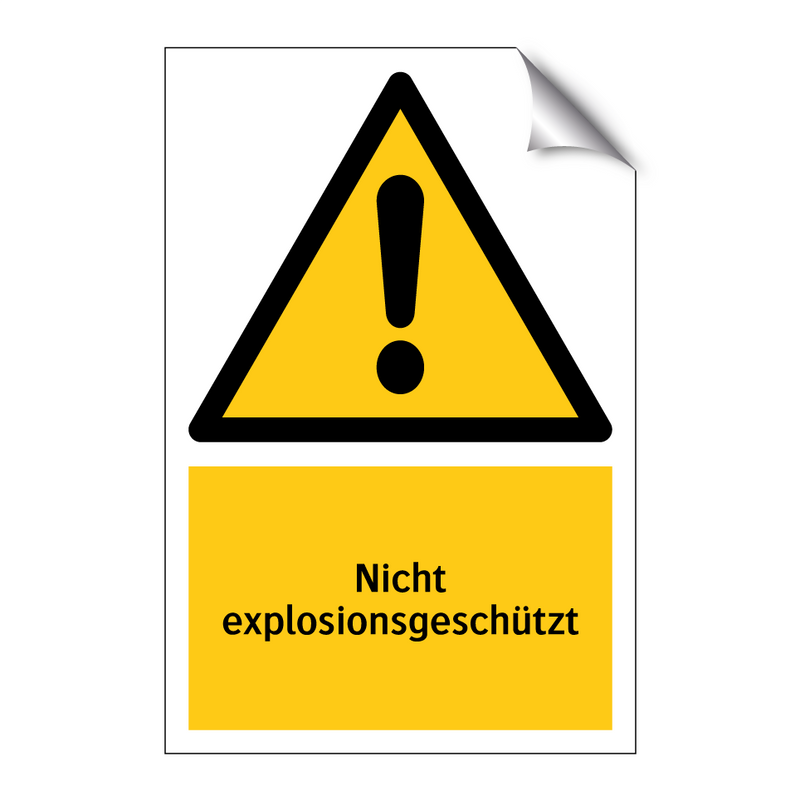 Nicht explosionsgeschützt