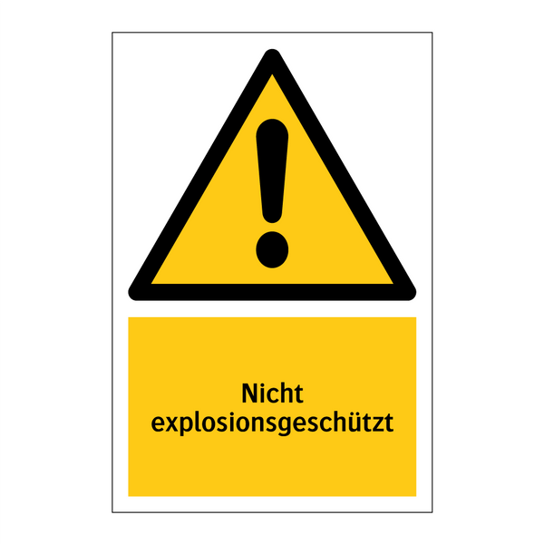 Nicht explosionsgeschützt